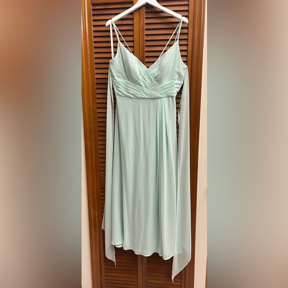 Bridesmaid chiffon dress